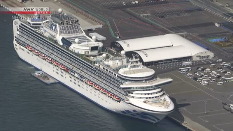 57 more people on Diamond Princess have virus