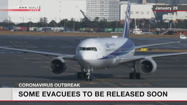 Japan retesting 1st group of evacuees for virus