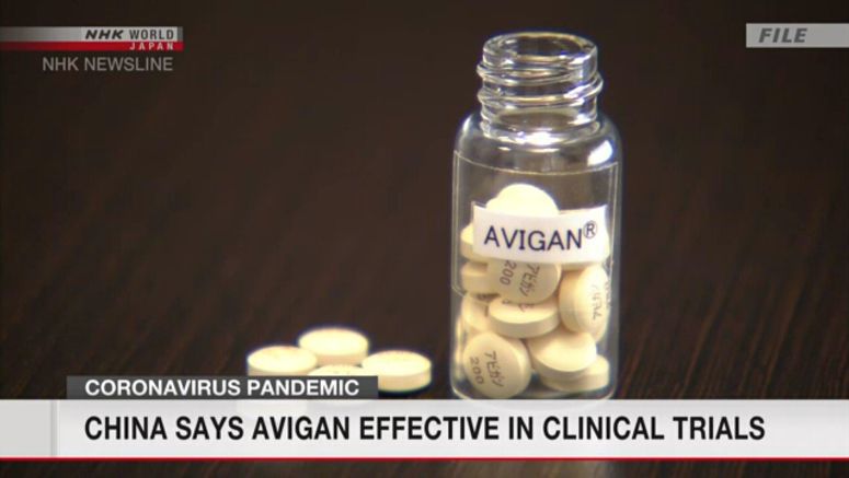 China: Avigan effective in tackling coronavirus