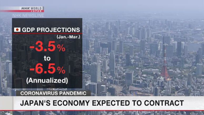 Contraction projected for Japan 1st quarter