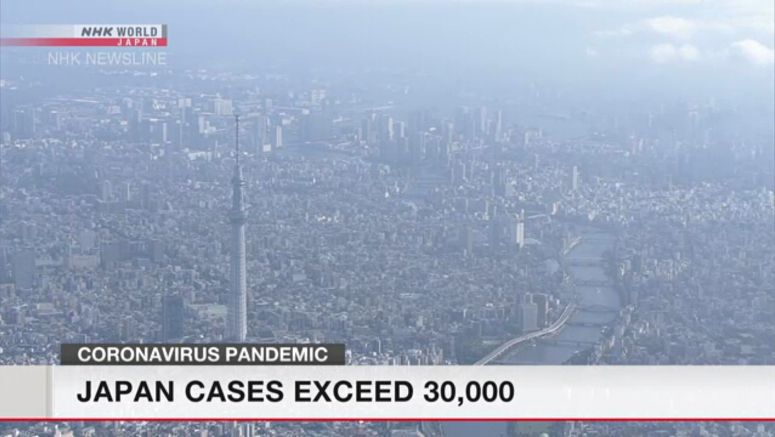Japan coronavirus cases exceed 30,000