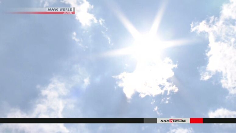 Sweltering heat continues in western Japan