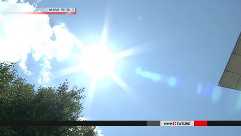 Sweltering heat blankets many parts of Japan