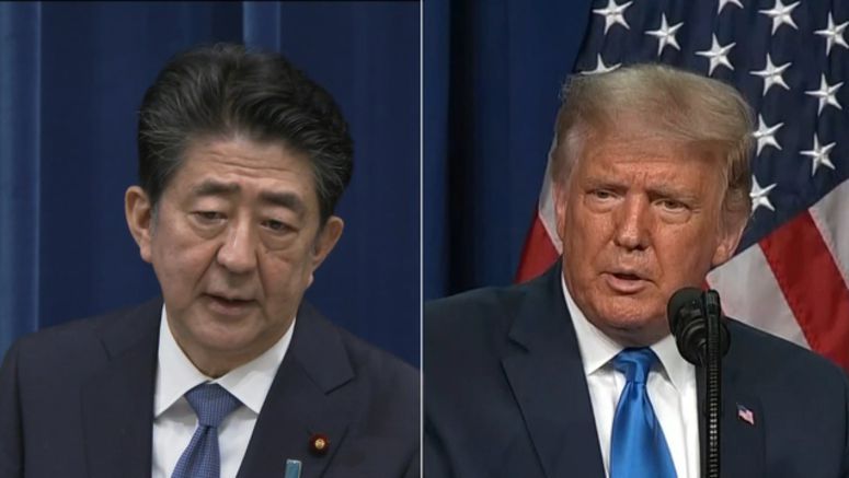 Abe to hold phone talks with Trump