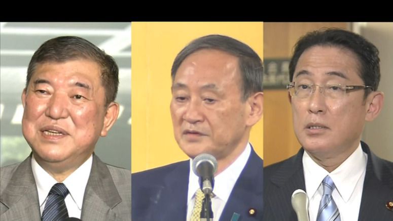 LDP presidential candidates on last campaign day