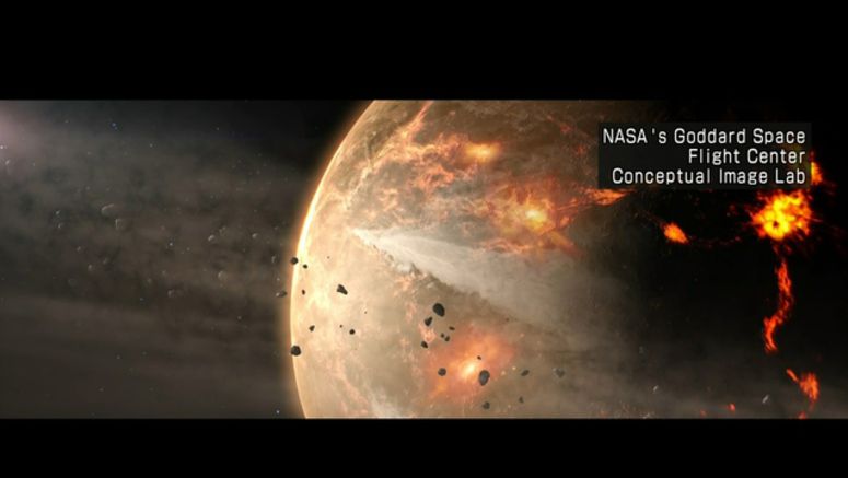 Study: Meteorite collisions 4.4 bil. years ago