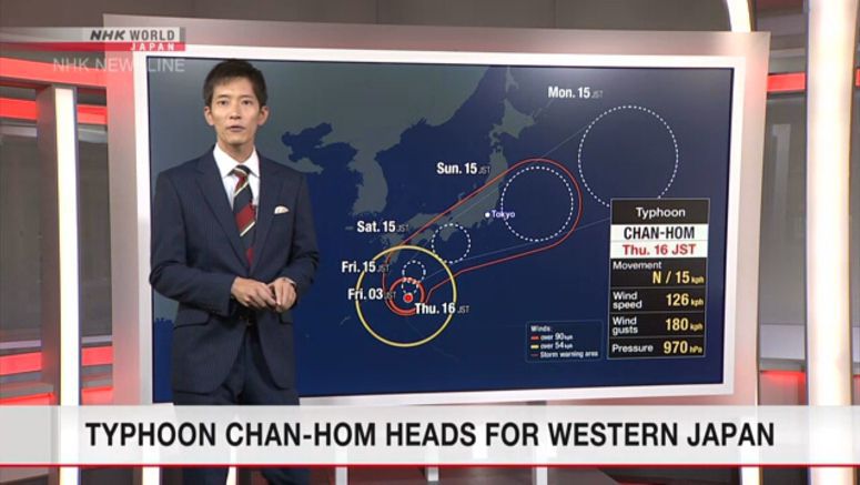 Analysis of Typhoon Chan-hom