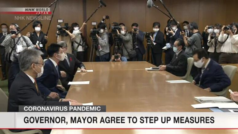 Governor, mayor agree to step up measures Governor, mayor agree to step up measures