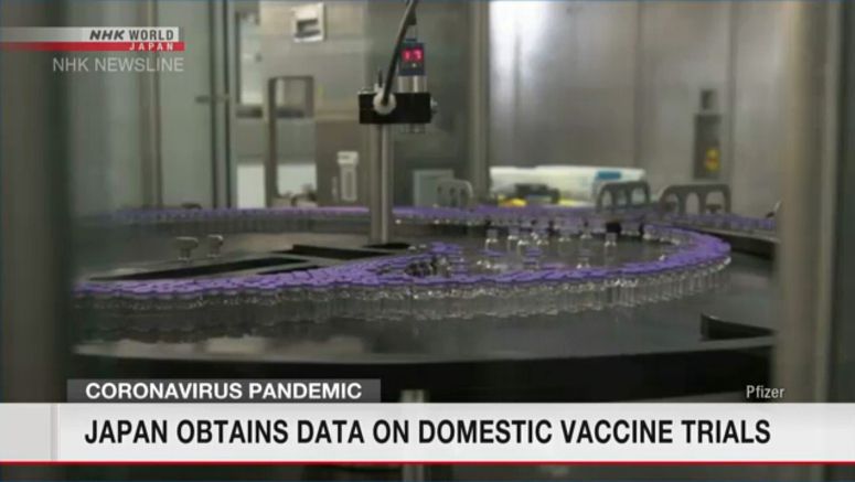 Pfizer submits data on vaccine clinical trials