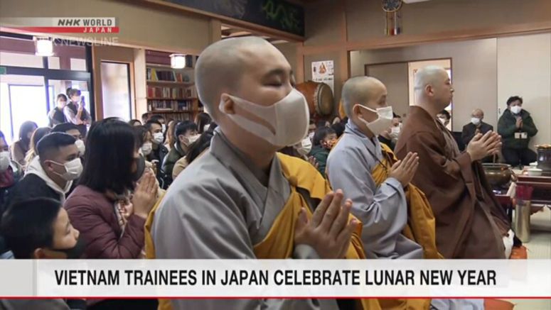 Vietnam trainees in Japan celebrate Lunar New Year