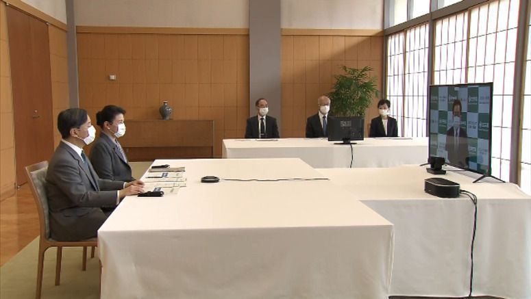 Emperor, Empress visit Iwate online ahead of 3/11