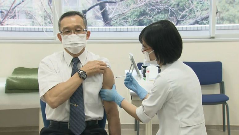 Vaccinations begin for SDF medical personnel