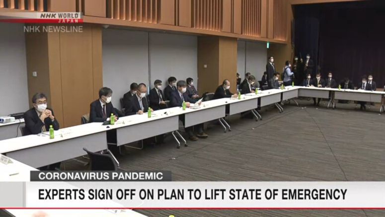 Experts sign off plan to lift state of emergency