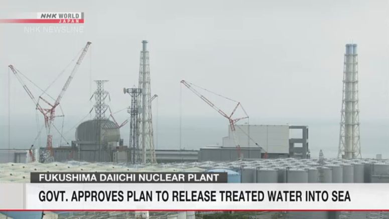 Govt. approves plan to release treated water
