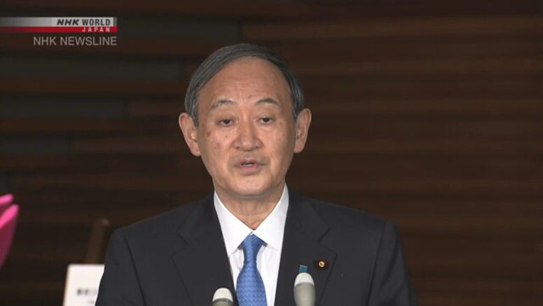 Suga to work for stability in the Indo-Pacific