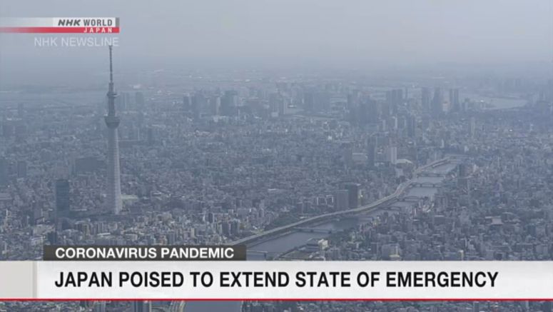 Japan poised to extend state of emergency