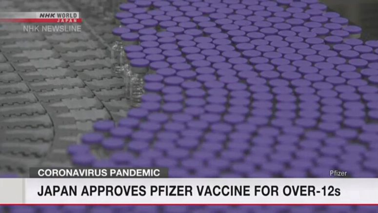 Govt. approves Pfizer vaccine for over-12s