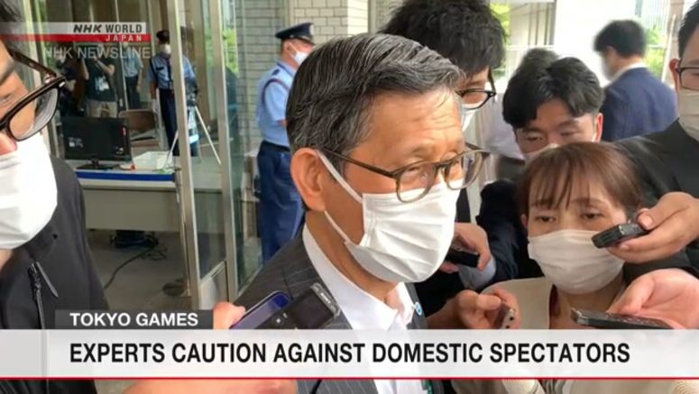 Experts caution against Tokyo Games' spectators