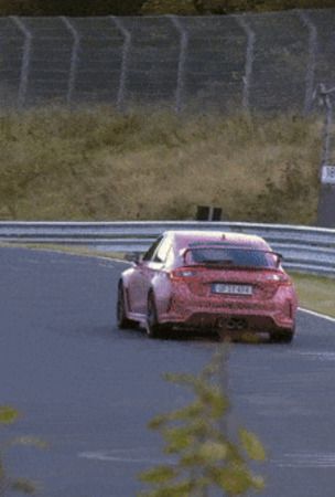 2022 Honda Civic Type R Takes To The Nurburgring In Anger