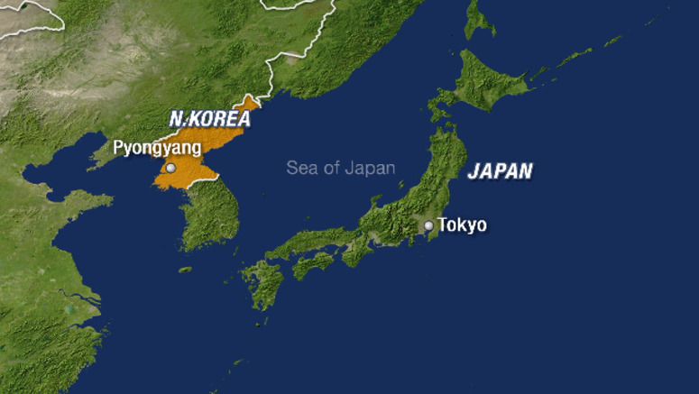 Japan: N. Korea's projectile may land within Japan's EEZ