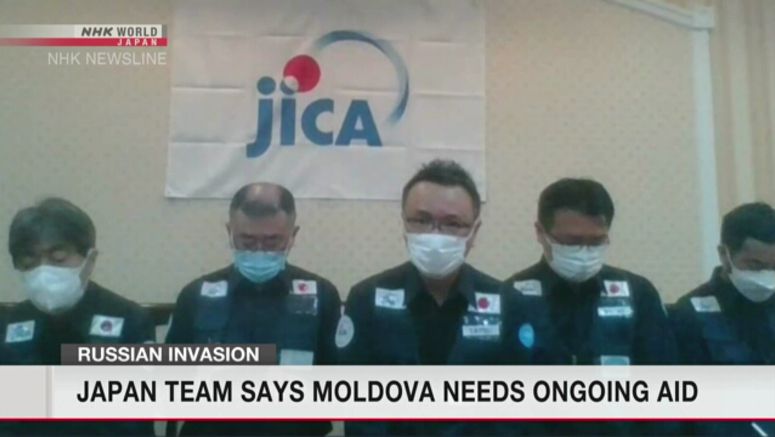 Japan team finds Moldova needs ongoing aid