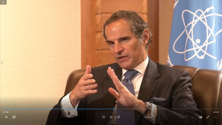 IAEA chief wants release of real-time data on treated water discharge