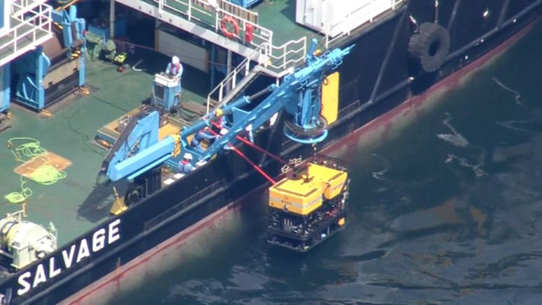 Unmanned submersible joins search for missing passengers off Hokkaido