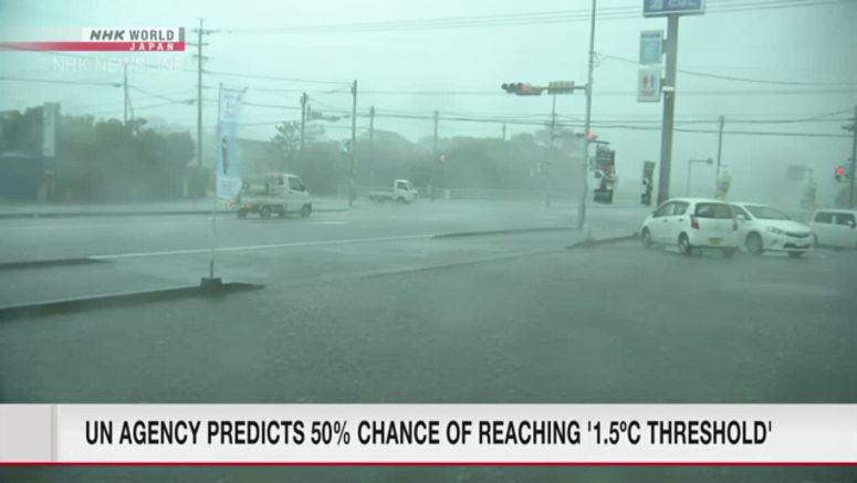 Report: Frequency of torrential rain in Japan doubled over 45 years