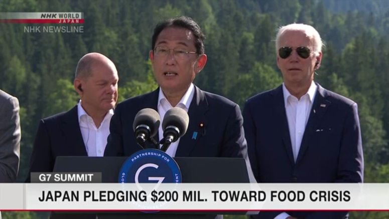 Kishida, Biden hold brief talks on sidelines of G7 summit