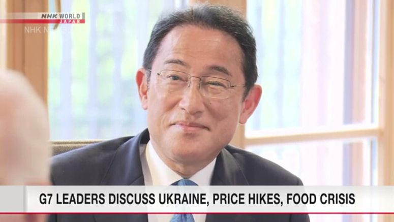 Kishida calls for G7 unity to tackle soaring prices