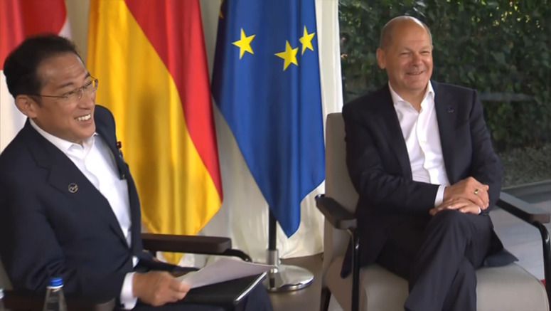 Kishida, Scholz say security in Europe and Indo-Pacific are inseparable