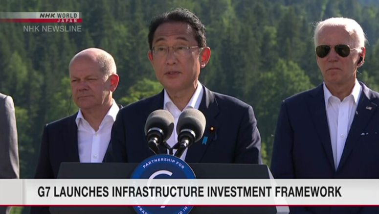 Kishida offers $65 bil. for sustainable infrastructure development