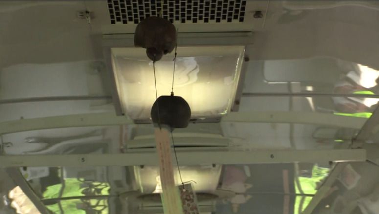 Wind chime train heralds summer in Aomori