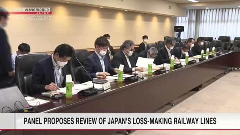 Panel proposes review of Japan's loss-making railway lines