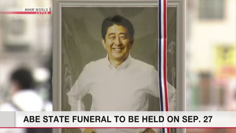 Abe state funeral likely to take place on September 27