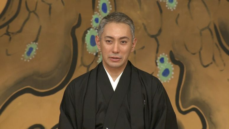 Kabuki actor Ebizo vows to live up to the name of Danjuro