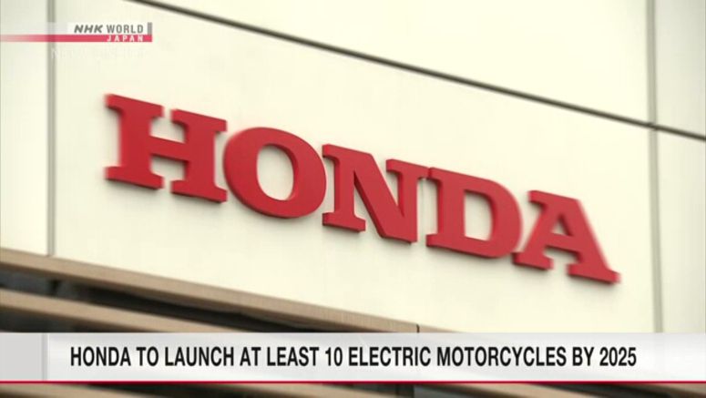 Honda to launch at least 10 electric motorcycles by 2025