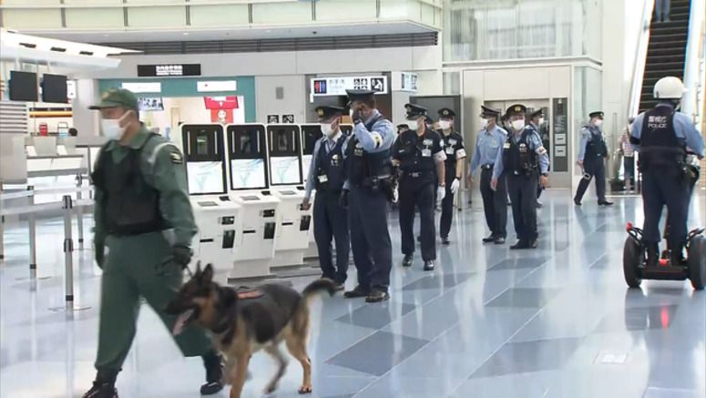 Security tightened at Tokyo's Haneda Airport ahead of Abe's state funeral