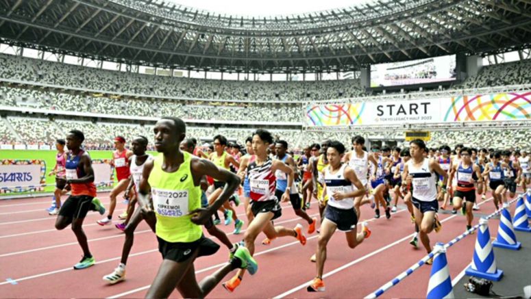 Half marathon marks legacy of Tokyo Games