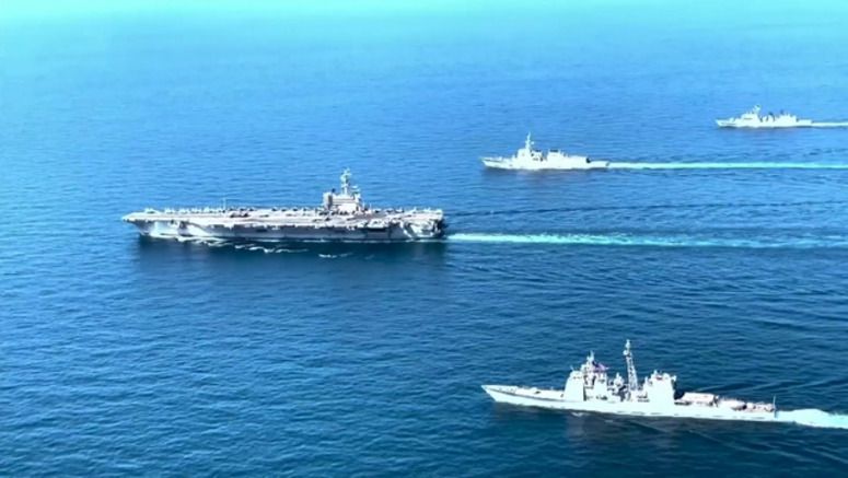 Japan's MSDF holding joint drills with US Navy