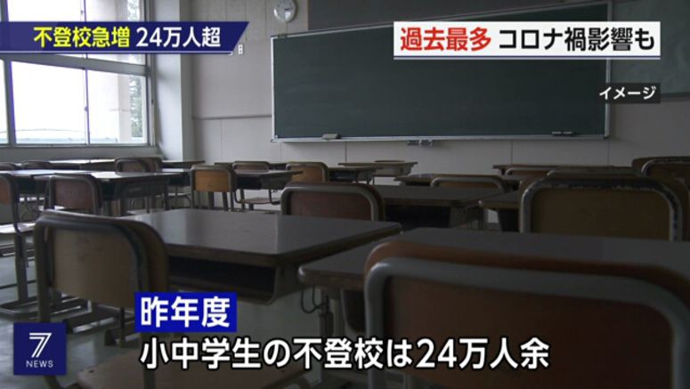 School absences in Japan hit record high