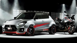 Suzuki's Angry Swift Sport Katana Edition Muscles Up With Flared Fenders In Tokyo