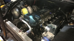 Students create a 2JZ-powered Toyota Supra convertible from a Lexus