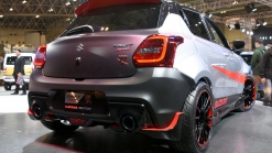 Suzuki's Angry Swift Sport Katana Edition Muscles Up With Flared Fenders In Tokyo