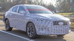 Infiniti QX55 coupe crossover spied for the first time