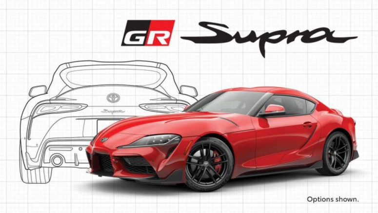 Toyota is offering free limited-edition Supra posters right now