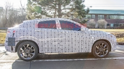 Infiniti QX55 coupe crossover spied for the first time