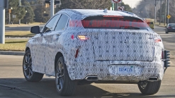 Infiniti QX55 coupe crossover spied for the first time