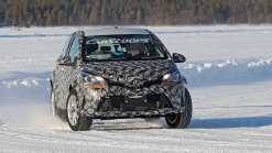 2021 Toyota Yaris-Based SUV And Yaris Cross Spied Playing In The Snow