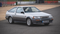 1987 Toyota AE86 and a 2020 Toyota 86 seek the Toyota Parallel Pomeroy Trophy in England